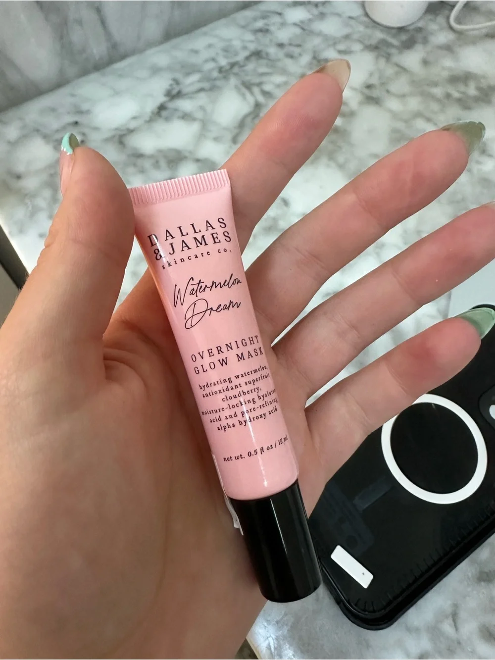 Watermelon Dream Overnight Glow Mask - Pink